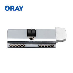 <span class=keywords><strong>Cerradura</strong></span> de puerta de cilindro de latón macizo de perfil europeo, precio al por mayor, <span class=keywords><strong>llave</strong></span> de diseño novedoso, manijas interiores de mortaja razonables, incluye 3 Llaves - Product Image 4