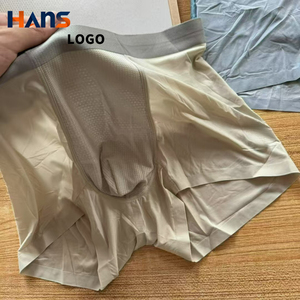 Sous-vêtements pour hommes de marque best-seller, personnalisés, confortables <span class=keywords><strong>et</strong></span> respirants, tissu soyeux doux pour la peau, caleçons boxer pour hommes - Product Image 3