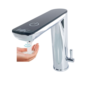 Contemporary Chrome mạ chìm Mixer cảm ứng thông minh nóng lạnh vòi nước với hiển thị kỹ thuật số cảm biến cho phòng ngủ - Product Image 4