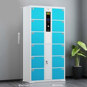 Système de codes-barres électroniques, casier de rangement intelligent en métal pour salle de sport et centre commercial - Product Image 2