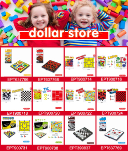 EPT Promotion 1 dollaro articoli giocattoli plastica Tic Tac Toe gioco di scacchi - Product Image 4