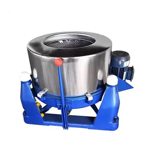 Food Deoiling Machine Centrifuge Potato Chips Onion Dehydration Plant Vegetable Spinach Dewatering Machine