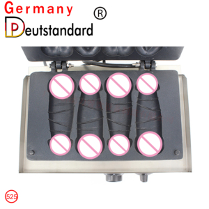 Máy Làm Bánh Quế Thương Mại Máy Làm Bánh Quế Hình Dương Vật 4 Chiếc Bánh Quế Hình Dương Vật Để Bán - Product Image 4