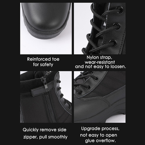Bottes de randonnée tactiques unisexes Artex – Bottes tactiques d'extérieur imperméables avec doublure en mesh pour la randonnée et l'escalade - Product Image 5