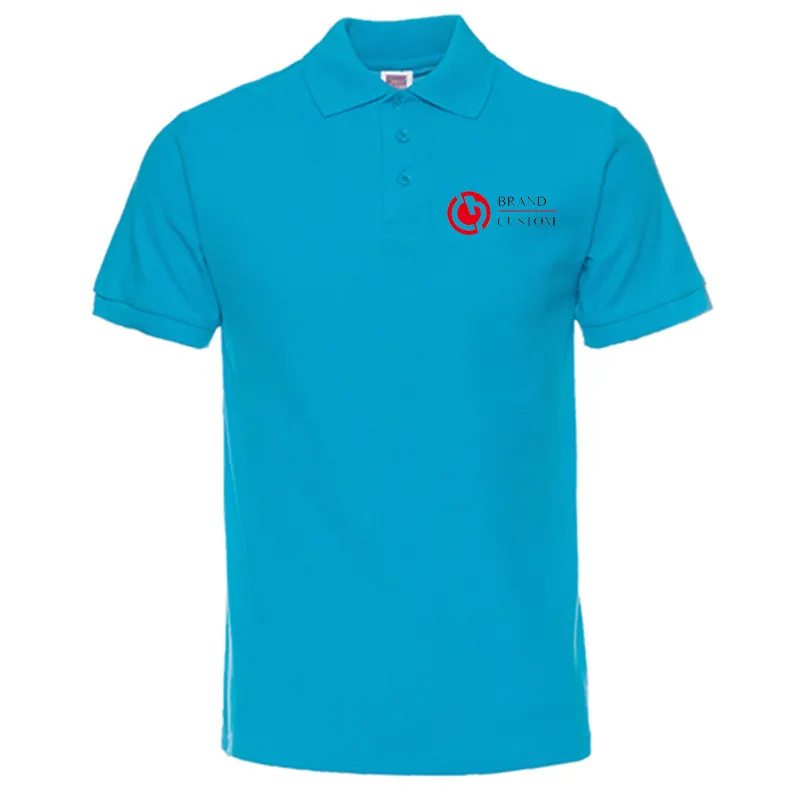 Free shipping embroidery your logo mixed color and size 100% cotton unisex custom men's polo shirt