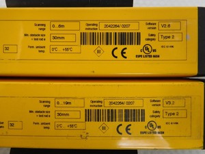 C20E-060303A12 &amp; C20S-060103A12 Safety Light Curtain, 600mm Protection Height, 2000mm Detection Distance for Machine Safety Guar - Product Image 5