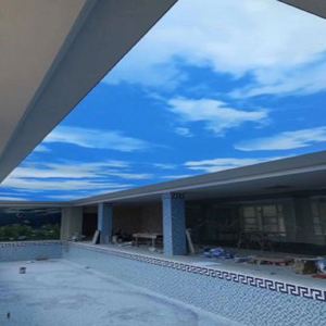 Film de plafond extensible en PVC imprimé UV, motif <span class=keywords><strong>ciel</strong></span> bleu, tissu intérieur pour la construction, éclairage, luminaires, accessoires - Product Image 2