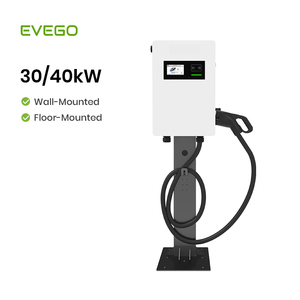 สถานีชาร์จรถยนต์ไฟฟ้าแบบติดผนังสำหรับใช้ในบ้าน รุ่นใหม่ CE Commercial 40kW ชาร์จเร็ว รองรับหัวชาร์จ GBT CCS1/CCS2 แบบหัวเดียว - Product Image 1