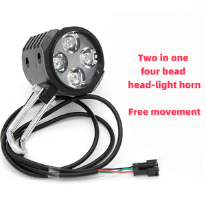 <span class=keywords><strong>Kit</strong></span> de pièces universelles <span class=keywords><strong>pour</strong></span> vélo électrique, interrupteur intégré, moteur sans balais, compatible avec phare LED et feu arrière <span class=keywords><strong>en</strong></span> nylon 600D, gauche et droite - Product Image 2