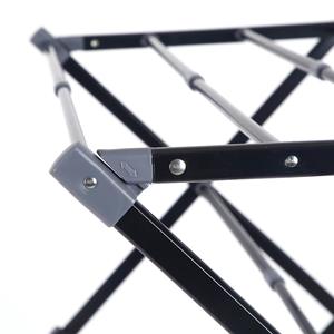 Pliable en métal bricolage blanchisserie vêtements étendoir intérieur extérieur Portable pliable séchage tissu cintre pour Camping randonnée - Product Image 2
