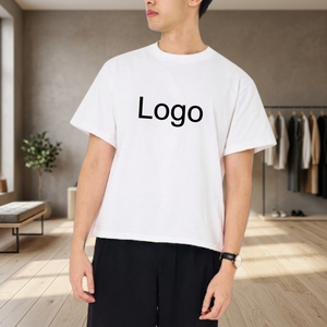 เสื้อยืดทรงบ็อกซี่สกรีนลายตามสั่ง 230gsm ผ้าฝ้าย 100% หนานุ่ม ขายส่ง - Product Image 5