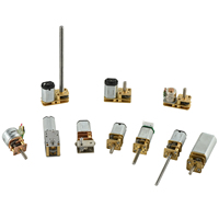 N20 Mini Moteur À Engrenages À COURANT CONTINU avec Double Arbre pour Moteur L'encodeur Adapté Aux Besoins Du Client