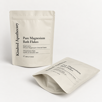 Sachets personnalisés en PET à fermeture éclair, qualité alimentaire, impression héliogravure, faible MOQ pour l'emballage de poudre protéinée, finition mate
