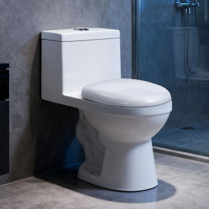 Ensemble de sanitaires en céramique bon marché en gros, <span class=keywords><strong>WC</strong></span>, lavabo sur pied, lavabo, évier, siphon en S, toilettes <span class=keywords><strong>pour</strong></span> hôtel - Product Image 1