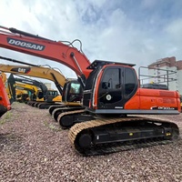 Excavatrices sur chenilles hydrauliques d'occasion Doosan DX300LC-9C, modèle 2024, 30 tonnes, faible nombre d'heures de travail