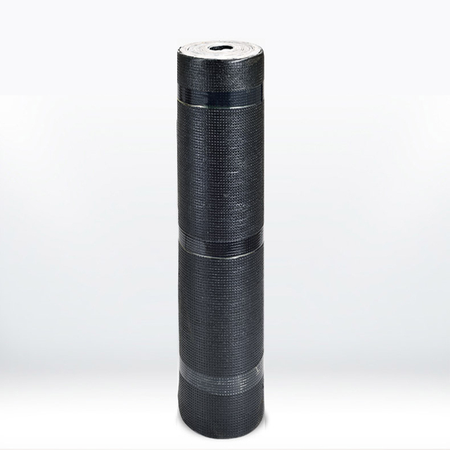 Keyrone 4.0mm Sbs Modified Bitumen Waterproof Membrane for Roofing Prevent Plant Root Puncture with Pe Rock Aluminum Foil Film