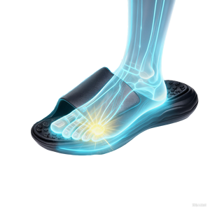 Claustras de Douche en EVA à Logo Personnalisable, <span class=keywords><strong>Velcro</strong></span> Réglable, Semelle Épaisse en Caoutchouc Antidérapant, Massant les Pieds, pour Hommes - Product Image 2