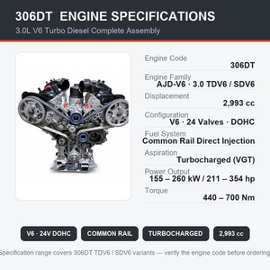 Motor de Repuesto 306DT V6 <span class=keywords><strong>3</strong></span>.<span class=keywords><strong>0</strong></span> para Taller, Garaje, Reparación e Instalación de SUV 4x4, <span class=keywords><strong>Range</strong></span> <span class=keywords><strong>Rover</strong></span>, Discovery, Jaguar XF, XJ - Product Image 3