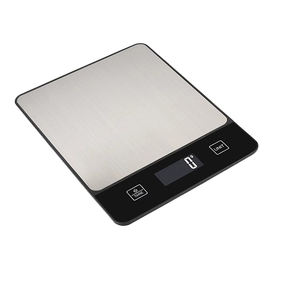대나무 주방 가중치 저울 식품 기계 2019 디지털 디스플레이 직사각형 전자 저울 주방 5kg 임금 5kg - Product Image 1