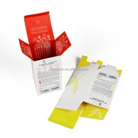 Crown Win Emballage Cadeau Cosmétique Boîte Pliante à Rabat Produit Petite Boîte Robuste Pliable en Carton Gris Matériaux Recyclés Écologique