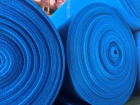 Feuilles d'éponge en silicone bleu résistantes aux hautes températures, densité personnalisée 100 kg, 150 kg, pour tables en fer