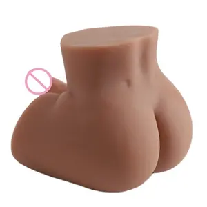 Realista Flexível Dildo Torso Metade Do Corpo Bonecas Sexuais Masculinos Brinquedos Sexuais para Homens Mulheres Casal Gay