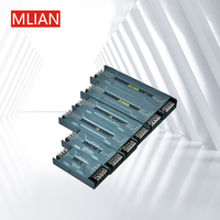 Transformateur étanche ultra-plat AC/DC 12V/24V 60W-500W, alimentation à découpage SMP pour l'industrie des pilotes d'éclairage LED