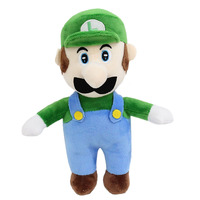 Peluches de jeux rétro, adorables figurines en peluche de dessins animés avec accessoires, cadeaux premium pour machines à griffes