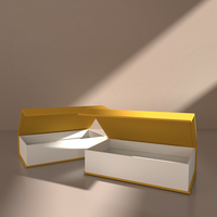 Lionwrapack Boîtes de rangement pliantes éco-conscientes Logo personnalisé Conception magnétique innovante Vêtements Chaussures Sous-vêtements Papier fourrure