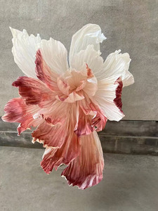 Handmade Backdrop Decor Khổng Lồ Giấy Hoa Màu Đỏ Đề Đồ Trang Trí Đám Cưới Lớn Hoa Cho Tổ Chức Sự Kiện Trang Trí - Product Image 6