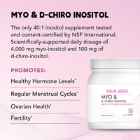Poudre de D-Chiro Inositol 400g OEM ODM, Formule Pure pour le Soutien Hormonal et Ovarien des Femmes