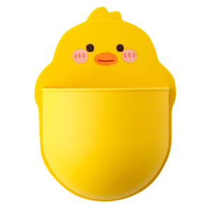 Cute Wall Mounted Storage Box Round Small Cartoon No Lid Pen Holder For Desk Organization - Product Image 5
