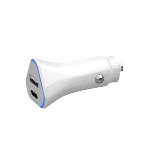 ที่ชาร์จในรถยนต์แบบสองพอร์ต PD 38W ชาร์จเร็ว พร้อมไฟแสดงสถานะ LED สำหรับใช้กับรถยนต์ 12-24V - Product Image 5
