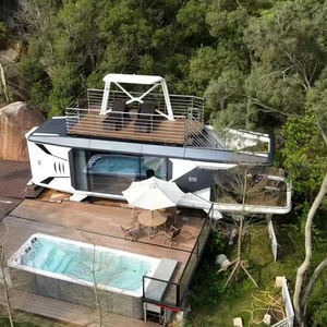 Casa Prefabricada de Alta Calidad Personalizable para Uso Hotelero, Diseño Moderno, Instalación Rápida, Estructura de Acero Galvanizado, Garantía de 3 Años - Product Image 2