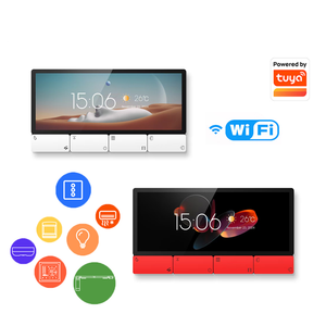 Uemon 6-Inch F5 Nhà Thông Minh Tự Động Hóa Bảng Điều Khiển Wifi Tuya 8-Nút Âm Nhạc Khuếch Đại Với Màn Hình Cảm Ứng Và Hệ Điều Khiển Android - Product Image 1