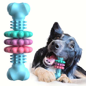 Jouet à mâcher interactif pour chien, soins dentaires, jouet de dentition pour chiens de petite/moyenne/grande taille, soulagement du stress, récompense d'entraînement - Product Image 3