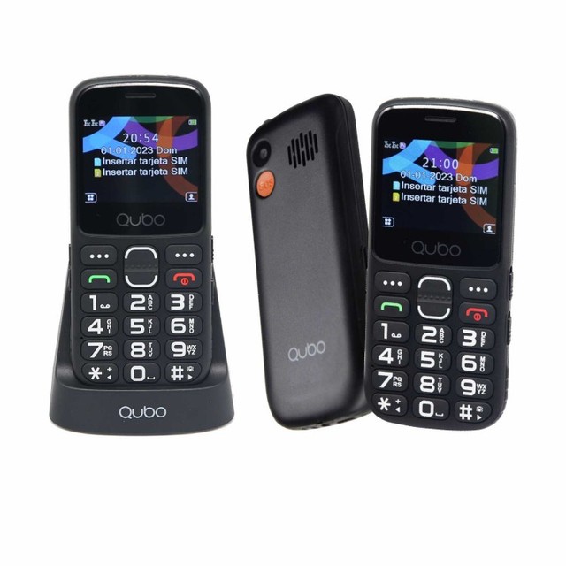 ECO Design Compliant IP54 Bar Senior Phone 2.31 Inch Waterproof SOS Button Dual SIM Card Spanish German French Operating Linux