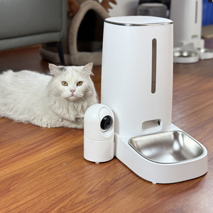 CITICITY Comedero Automático Inteligente para Mascotas con Control Remoto, Interacción por Voz y Video, Sistema Anti-Atascos, Recargable - Product Image 5