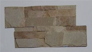 Panel de revestimiento de pared de piedra Nero Culture de <span class=keywords><strong>pizarra</strong></span> negra, revestimiento envolvente para chimenea - Product Image 5