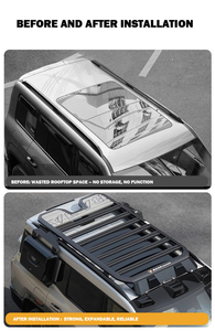 Nuevo Portaequipajes de Techo de Aleación de Aluminio para Todoterreno, Actualización Integral 2025, para Byd Leopard 5 - Product Image 5