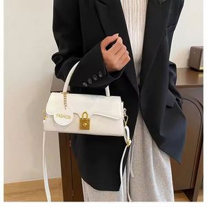 Bolsos de Mano 2025, Diseño de Moda, Mini Bolsos con Cierre para Mujer, Bolso de Mano, Bolso de Hombro, Bolso Cruzado de Cuero PU de Lujo para Mujer con Cadena - Product Image 4