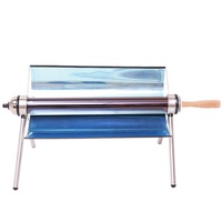 Cuisinière solaire portable à tube sous vide à technologie verte Four solaire de camping Barbecue Grills
