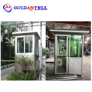 Caja de centinela de estructura de acero prefabricada portátil Cabañas de guardia de seguridad de Post Color para uso en edificios de oficinas - Product Image 2