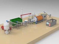 Umwelt freundliche Altreifen-Pyrolyse-Öl generator anlage mit CE