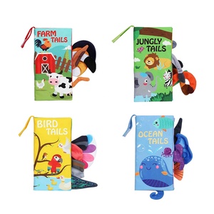 <span class=keywords><strong>Libros</strong></span> interactivos <span class=keywords><strong>de</strong></span> <span class=keywords><strong>tela</strong></span> <span class=keywords><strong>para</strong></span> bebé, juguetes <span class=keywords><strong>de</strong></span> actividades <span class=keywords><strong>para</strong></span> edades tempranas, con colas <span class=keywords><strong>de</strong></span> animales suaves y arrugas - Product Image 4