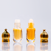 Offre Spéciale Vente Directe D'usine 3ml 6ml 10ml Verre Roller Ball Bouteille Vide Huile Essentielle Bouteille De Parfum avec Bouchon