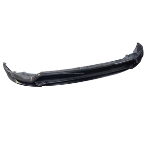 Homies Porsch <span class=keywords><strong>Cayenne</strong></span> SUV Coupé 9Y0 2018+<span class=keywords><strong>2022</strong></span> Spoiler avant en fibre de carbone style T, kit carrosserie pour pare-chocs avant - Product Image 6