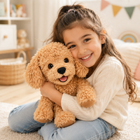 Peluche de Perro Kawaii Personalizado, Juguete de Peluche, OEM ODM, Peluches de Dibujos Animados Lindos al por Mayor