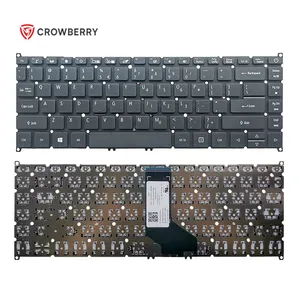 Teclado de caderno dos eua negros, substituição de teclado de laptop A314-41 A314-33 A514-51G A514-51KG TMP40-51