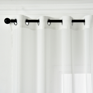 Rideau semi-transparent blanc <span class=keywords><strong>pour</strong></span> <span class=keywords><strong>porte</strong></span> patio, rideau voile extra large, drapé élégant <span class=keywords><strong>pour</strong></span> <span class=keywords><strong>porte</strong></span> coulissante en verre - Product Image 6
